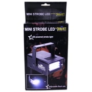 2 Chauvet DJ MINI STROBE LED Compact Strobe Lights With Austable Strobe Rate