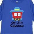 thumbnail image 4 of Inktastic Train Our Little Caboose New Baby Boys or Girls Long Sleeve Toddler T-Shirt, 4 of 5