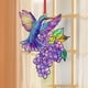 thumbnail image 5 of Colorful Hummingbirds Flower Sun Catchers Pendant, 5 of 7