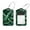 multicolored 4, variant on 2 Pcs Luggage Tags, Vintage Water Lotus Root Pattern Privacy Cover ID Label with Stainless Steel Loop and Address Card for Travel Bag Suitcase