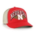 thumbnail image 2 of Men's '47  Scarlet Nebraska Huskers Pomona Mesh Hitch Adjustable Trucker Hat, 2 of 4