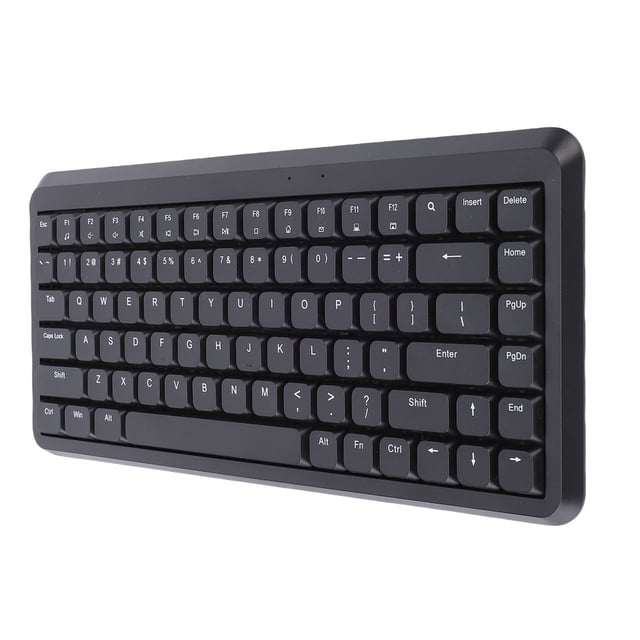 Teclado Inalámbrico Con Receptor 2.4G 75% Compacto 84 Teclas Teclado Con Interruptor De Tijera Silencioso Teclas Silenciosas Amplia Compatibilidad Para PC De Escritorio