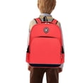 thumbnail image 3 of ibiyuan School Backpack Student Lightweight Bookbag Set with Multi-Pockets Cute Bow Back To School Supplies Work / Office / Commute,A,Red, 3 of 5