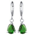 thumbnail image 4 of Personality Simple Retro Metal Geometric Drop Frosted Earrings Ladies Jewelry, 4 of 8