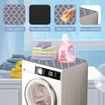 thumbnail image 6 of Large Washer and Dryer Covers 2PCS Washing Machine Top Cover Pads Anti-Slip Diatomite Rubber Washer Dryer Top Protector Mats(27" x 27"), 6 of 10
