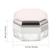 thumbnail image 2 of ULTNICE 1 Powder Dispenser Box Cotton Builtin Puff Empty Travel Powder Container for Makeup Storage, 2 of 8