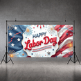 thumbnail image 6 of Decorative Design Happy Labor Day Banner Festive Theme Colorful Display Patriotic Elements for Holiday Celebration Indoor Outdoor Display, 6 of 7