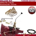 thumbnail image 1 of American Shifter  TH350 Shifter Kit Chrome 10 in. E Brake Cable Trim Kit for EF9D4, 1 of 1