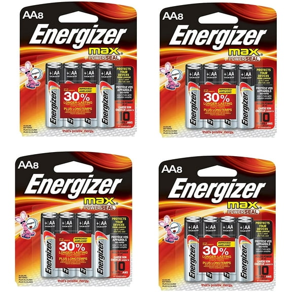 Energizer MAX AA Batteries, Designed to Prevent Damaging Leaks ukBPfa, 4 Pack(8 count)