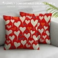 thumbnail image 3 of PHYHOO Valentines Pillow Covers Red Valentine's Day Decor Throw Pillows Spring Holiday Outdoor Cushion Cases for Couch Bed Decorations, 3 of 5