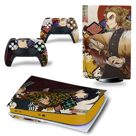 Ps5 Skin Disc Edition Anime Console And Controller Vinyl Cover Skins ...