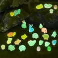 thumbnail image 7 of 107PCS Glow In The Dark Mini Resin Animal Figurines, Luminous Indoor & Outdoor Decorations for Garden Decor, Aquarium Displays, Fairy Tale Miniature Landscapes, Potted Plants, Hide & Seek Play, 7 of 7