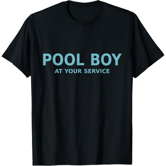 Pool Boy At Your Service Vintage Funny Gifts For Men Women T-shirt
