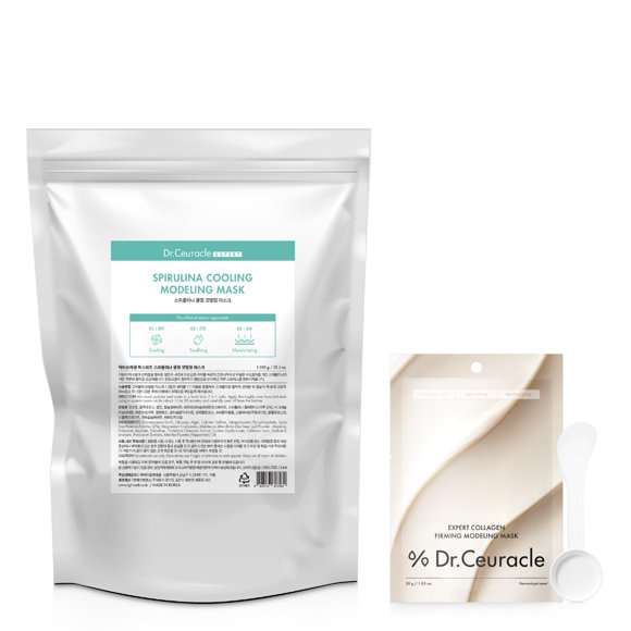 Máscara modeladora Leegeehaam Dr. Ceuracle Expert Spirulina + Colágeno