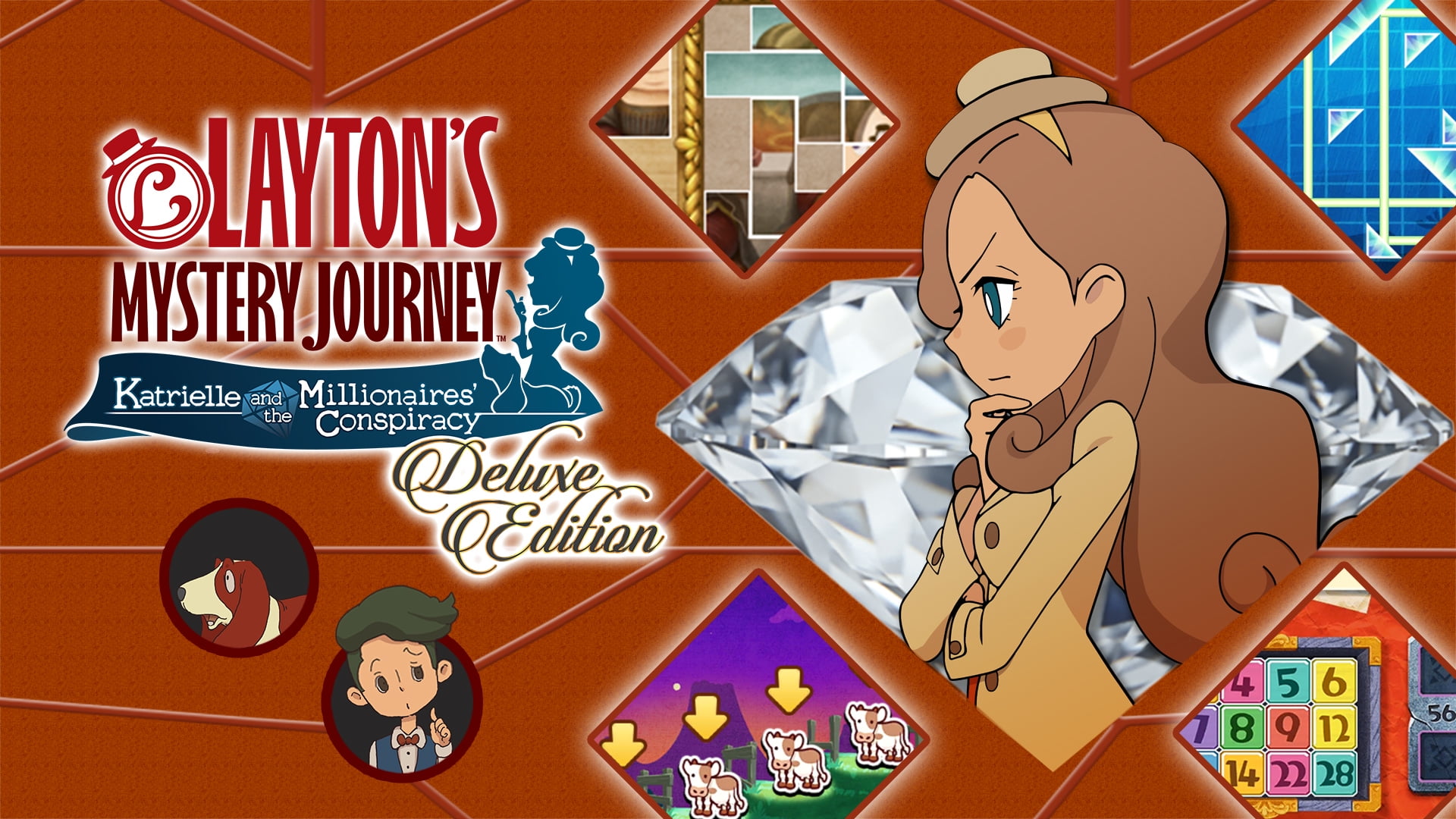 Laytons Mystery Journey: Katrielle and Millionaires' Conspiracy Deluxe Edition, Level-5, Nintendo Switch [Digital Download]