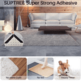 thumbnail image 4 of SUPTREE Non Slip Rug Gripper Tape for Area Rug Pad Carpet Hardwood Floor 20 PCS, 4 of 8