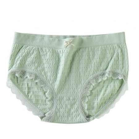 

Women s Lace Trim Underwear Hipster Seamless Soft Bikini Panties