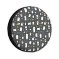 thumbnail image 2 of Balery Lovely Penguin Tire Covers - Tough Tire Wheel Protector for Truck, SUV, Trailer, Camper, RV -16 inch, 2 of 8