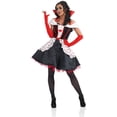 thumbnail image 2 of Fun Shack Womens Queen of Hearts Costume Ladies Book Day Storybook Fancy Dress Halloween Black XL, 2 of 3