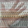 thumbnail image 3 of Tribal Tulle Curtains with Rod Pocket, Sketch Style Geometric Composition with Triangles Lines and Herringbone Zigzags, Sheer Drape for Wedding Party 2 Panels, 7 Sizes, Multicolor, by Ambesonne, 3 of 3