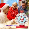 thumbnail image 3 of Compte à Rebours de Noël Roue Rotative Santa Claus 25 Jours Numérotés Cadeaux Réutilisables Artisanat Décoration Calendrier en Bois Fournitures de Noël, 3 of 11