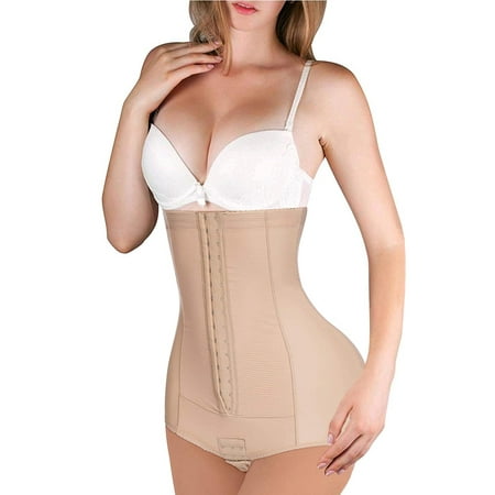 

Irisnaya Butt Lifter for Women Shapewear Hi-Waist Tummy Control Panties Slimmer Body Shaper Figure-shaping Bodice Briefs(Beige Large)