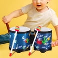 thumbnail image 5 of Bongos Instrument de Percussion Tambour d'Éveil Musical pour Débutants, 5 of 5
