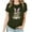 Army Green, variant on VBTAPA Easter Day Shirts Womens Bunny Eggs Printed T-Shirt Short Sleeve Crewneck Graphic Tee Tops Gifts for Teen Girls Army Green XXL