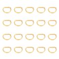 thumbnail image 2 of Shisuyan Mini Metal Round Buttons DIY Mini Buttons Golden 100Pcs 0.2X0.16In, 2 of 8