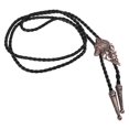 thumbnail image 1 of Here's a polished and creative product description for your **Western Wolf Head Bolo Tie Vintage Neck Pendant**:\n\n \n\n**Vintage Western Wolf Head Bolo, 1 of 3