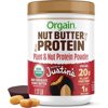 Orgain X Justin's ® Organic Vegan Nut Butter Protein Powder, Chocolate Peanut Butter- 20g Plant Protein, 1g Sugar, Gluten Free, No Dairy, Soy Ingredients, or Artificial Flavors, 1.17 lb