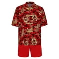 thumbnail image 3 of TiaoBug Uniforme Kung Fu Garçons Traditionnel Chinois Brodé Tai Chi Wing Chun Ensemble d'Arts Martiaux Tenue Rouge-G 120, 3 of 6