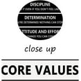 thumbnail image 4 of Inspirational Canvas Wall Art Core Values Picture Poster Inspiring Wooden Artwork Motivational Positive Quote Painting for Office Home Classroom Decor Framed Ready to Hang[12''''W X 18''''H], 4 of 6