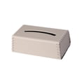 thumbnail image 2 of Woven Tissue Box Leather Elegant Household Napkin Case Sophisticated Premium Scandinavian Style Drawer For Home Car Restaurant Use Deals Of The Day Clearance, 2 of 9