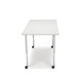 thumbnail image 2 of OFM Adapt Series Rectangle Student Table - 25-33″ Height Adjustable Desk with Casters, Gray Nebula (RECT-LLC), 2 of 5