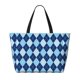 thumbnail image 2 of Fotbe Blue Squares Bolsa de Viaje para Playa - Resistente al Agua, Bolsa Tote de Gran Capacidad y Ligera con 7 Bolsillos para Mujeres y Hombres, 2 of 7