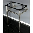 thumbnail image 2 of Kingston Brass Vbh282033 Templeton 24" Brass Wall Mounted Console Legs - Brass, 2 of 7