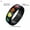 Rainbow ring 1, variant on Mens&Women Rings Stainless Steel Silicone Rainbow Band Comfort Gear Couple Ring-gold Silicone-12