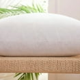 thumbnail image 4 of 26x26 Inch Gold Goose Down And Feather Throw Pillow Inserts2 PacksWhite Super Soft Cover Double Layer Dwon Proof Design High Filling Weight., 4 of 5