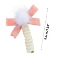 thumbnail image 3 of Fiudx Diadema En Lazo, Elegante Lazo En Pelotón En Cable, Teléfono, Goma Resistente En Pelo, Impermeable En Niñas, Accesorio En Pelo Diario, Modal Femenino, Ideal para Nadar y Bañarse, Diseño En Elas, 3 of 4