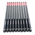 thumbnail image 6 of Genreen 10 Pack Phillips PH2 Magnetic Anti Slip Screwdriver Bit Set 6 inch Length TS2 Anti-Slip Long Drill Bits Impact Driver Bits, 6 of 7