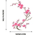 thumbnail image 2 of Purple Cherry Blossom Iron-on Patches Sew-on Appliques, 2 of 7