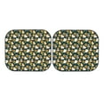 thumbnail image 3 of Uemuo Bear Sunflower Printed 2 PCS Car Windshield Sun Shade, Auto Sun Heat and UV Rays Blocker, Foldable Automotive Front Window Sunshade Protector, 3 of 7