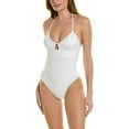 thumbnail image 2 of Becca by Rebecca Virtue WHITE Candice Multi Way One-Piece Swimsuit, US Small, 2 of 4