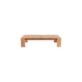 thumbnail image 6 of Meridian Furniture Tulum Natural Teak Outdoor Coffee Table, 6 of 6
