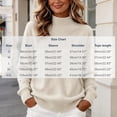 thumbnail image 3 of XRoczxe Women's Mock Neck Pullover Sweater, Soft Knit Long Sleeve Top, Casual Loose Fit Solid Color Jumper for Fall Winter Daily Wear Office, 3 of 6