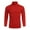 Red, variant on Coshow Men's Turtleneck T shirt Casual Lightweight Cotton Slim Fit Basic Pullover Tops