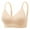 Beige, variant on Women's Bras With Underwire Push Up Seamless Thin Without Rims Soft Support Gathered Breathable Underwear Daily Bra.