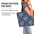 thumbnail image 2 of Balery Dragon Bolsa Tote Estilo Estético con Cremalleras, Bolsa de Hombro, Bolsa de Compras Grande y Plegable, 2 of 8