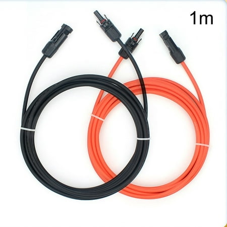 

Leke Solar Cable Adapter Extension Cable with M-C/4 Female and Male Connectors 1M